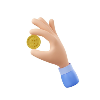 3d-render-hand-holding-golden-coin-fingers_107791-16396